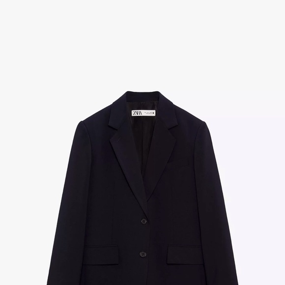 Zara Navy blue Blazer. - Picture 5 of 6